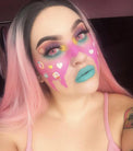 Sweety Crazy Posy Pink (1 lens/pack)-Crazy Contacts-UNIQSO UK