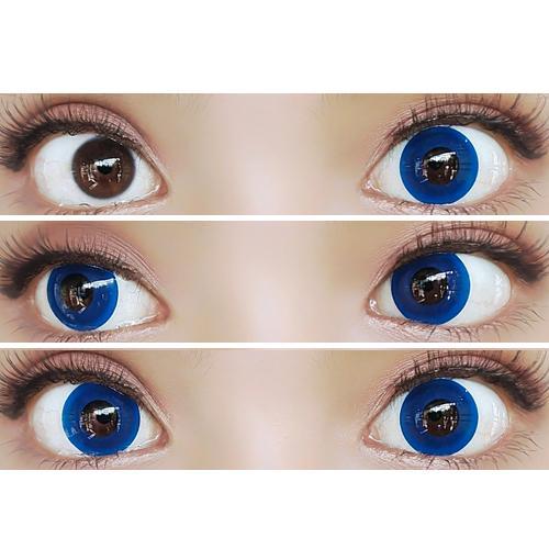 Sweety Crazy Pure Dark Blue (1 lens/pack)-Crazy Contacts-UNIQSO UK