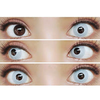 Sweety Crazy Pure Grey (1 lens/pack)-Crazy Contacts-UNIQSO UK