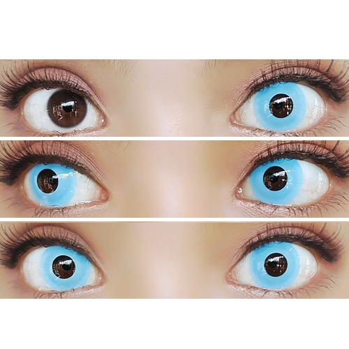 Sweety Crazy Pure Light Blue (1 lens/pack)-Crazy Contacts-UNIQSO UK