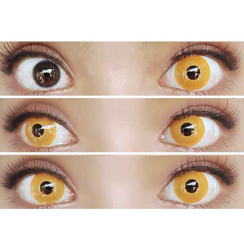 Sweety Crazy Pure Orange (1 lens/pack)-Crazy Contacts-UNIQSO UK