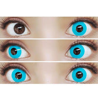 Sweety Crazy Pure Teal Blue (1 lens/pack)-Crazy Contacts-UNIQSO UK