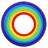 Sweety Crazy Rainbow (1 lens/pack)-Crazy Contacts-UNIQSO UK