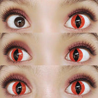 Sweety Crazy Red Cat (1 lens/pack)-Crazy Contacts-UNIQSO UK