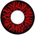 Sweety Crazy Red Dead (1 lens/pack)-Crazy Contacts-UNIQSO UK