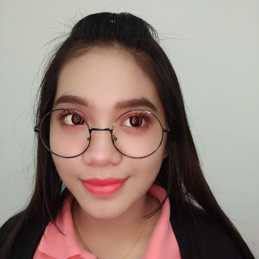 Sweety Crazy Red Dragon (1 lens/pack)-Crazy Contacts-UNIQSO UK