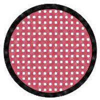 Sweety Crazy Red Mesh/Screen with Black Rim (1 lens/pack)-Crazy Contacts-UNIQSO UK