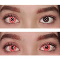 Sweety Crazy Red Spiral (1 lens/pack)-Crazy Contacts-UNIQSO UK