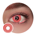 Sweety Crazy Red Spiral (1 lens/pack)-Crazy Contacts-UNIQSO UK