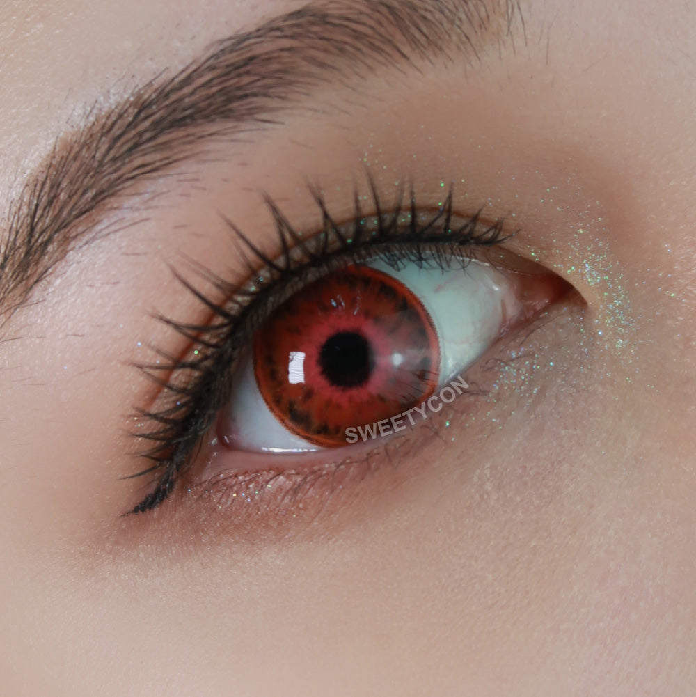 Sweety Crazy Scarlet Witch Red (1 lens/pack)-Crazy Contacts-UNIQSO UK