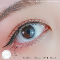 Sweety Crazy Small lris (Sanpaku) (1 lens/pack)-Crazy Contacts-UNIQSO UK