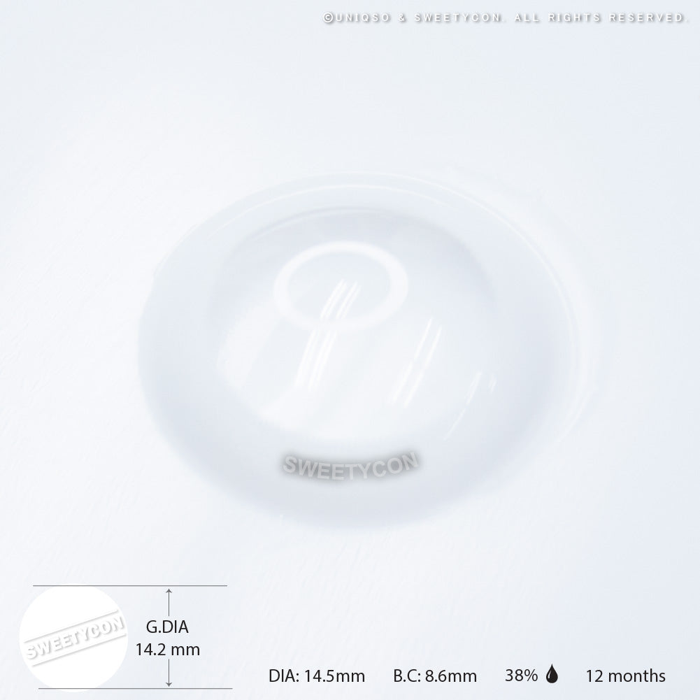 Sweety Crazy Small lris (Sanpaku) (1 lens/pack)-Crazy Contacts-UNIQSO UK