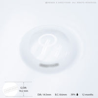 Sweety Crazy Small lris (Sanpaku) (1 lens/pack)-Crazy Contacts-UNIQSO UK