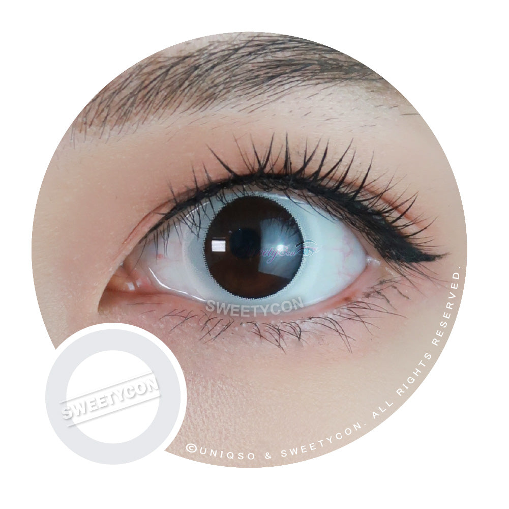 Sweety Crazy Small lris (Sanpaku) (1 lens/pack)-Crazy Contacts-UNIQSO UK