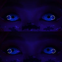 Sweety Crazy UV Glow Blue (1 lens/pack)-UV Contacts-UNIQSO UK