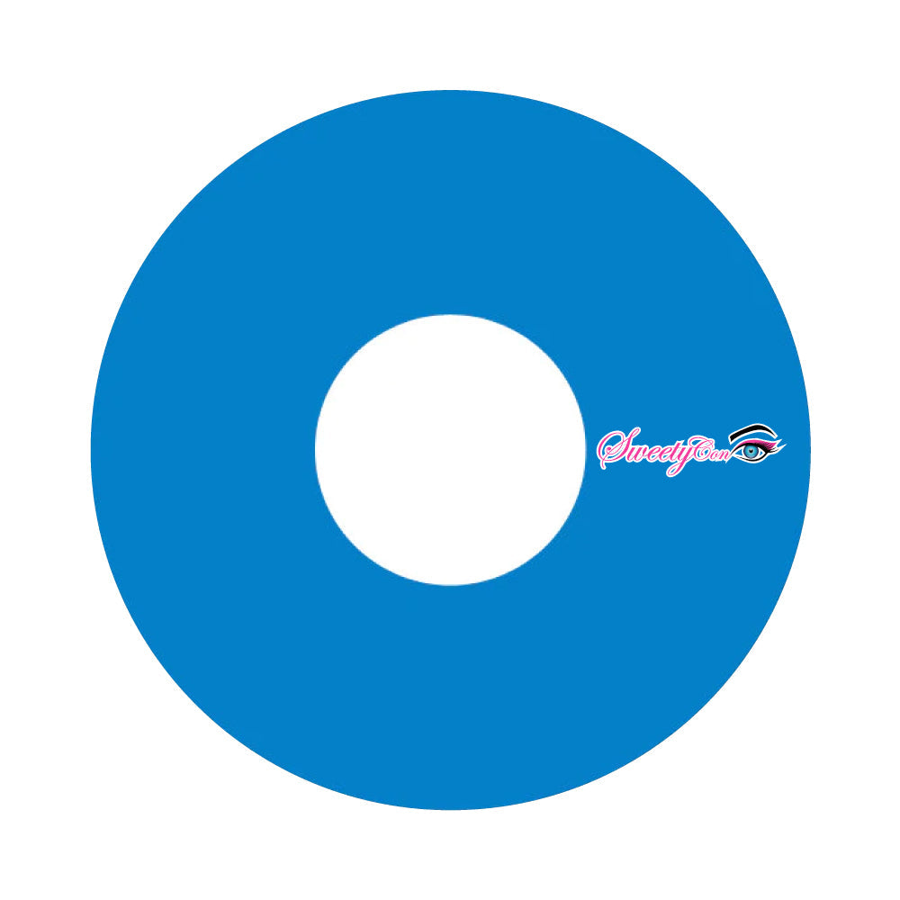 Sweety Crazy UV Glow Blue (1 lens/pack)-UV Contacts-UNIQSO UK