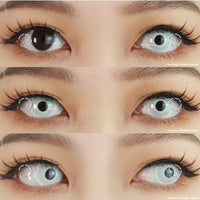 Sweety Crazy UV Glow White (1 lens/pack)-UV Contacts-UNIQSO UK