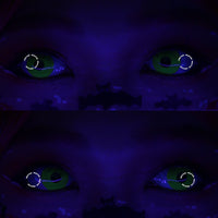 Sweety Crazy UV Glow Yellow (1 lens/pack)-UV Contacts-UNIQSO UK