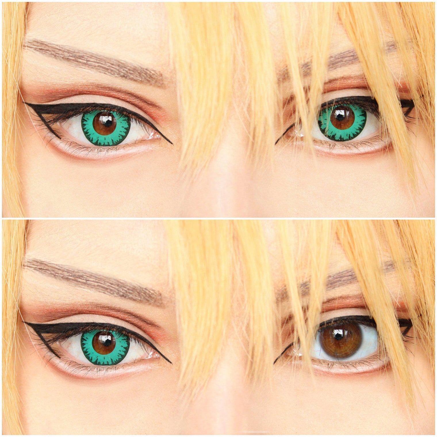 Sweety Crazy Vampire Green (1 lens/pack)-Crazy Contacts-UNIQSO UK