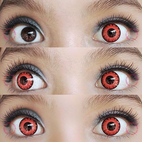 Sweety Crazy Vampire Red (1 lens/pack)-Crazy Contacts-UNIQSO UK