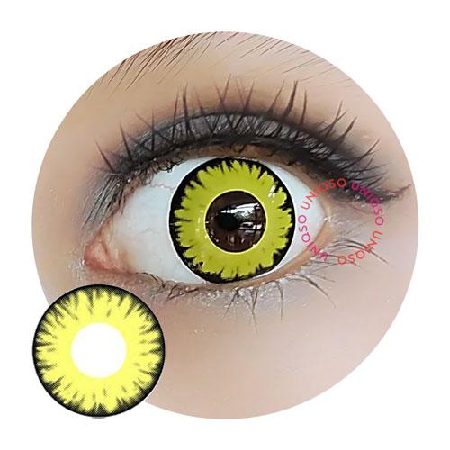 Sweety Crazy Vampire Yellow (1 lens/pack)-Crazy Contacts-UNIQSO UK