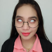 Sweety Crazy White Blind Mesh / Storm White (1 lens/pack)-Crazy Contacts-UNIQSO UK