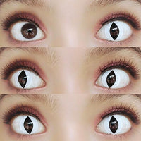 Sweety Crazy White Cat (1 lens/pack)-Crazy Contacts-UNIQSO UK