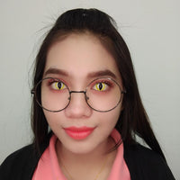 Sweety Crazy Yellow Dragon (1 lens/pack)-Crazy Contacts-UNIQSO UK