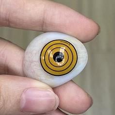 Sweety Crazy Yellow Rings (1 lens/pack)-Crazy Contacts-UNIQSO UK