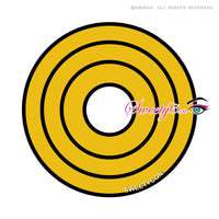 Sweety Crazy Yellow Rings (1 lens/pack)-Crazy Contacts-UNIQSO UK