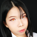 Sweety Demon Killer - Fire Flame (1 lens/pack)-Colored Contacts-UNIQSO UK
