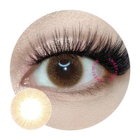 Sweety Glitter Mousse Brown (1 lens/pack)-Colored Contacts-UNIQSO UK