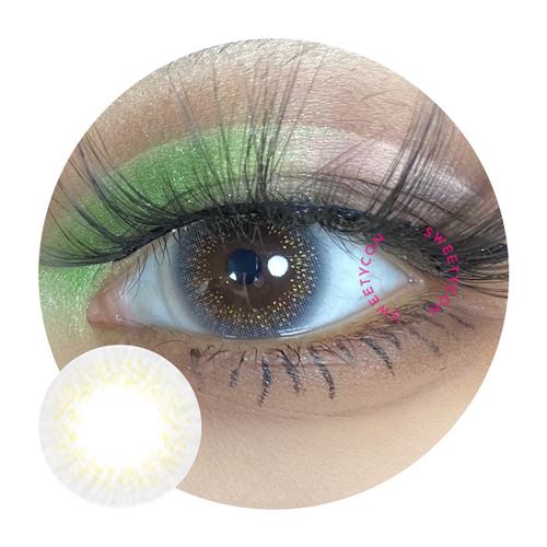 Sweety Glitter Mousse Grey (1 lens/pack)-Colored Contacts-UNIQSO UK
