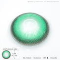 Sweety Milkshake Green (1 lens/pack)-Colored Contacts-UNIQSO UK