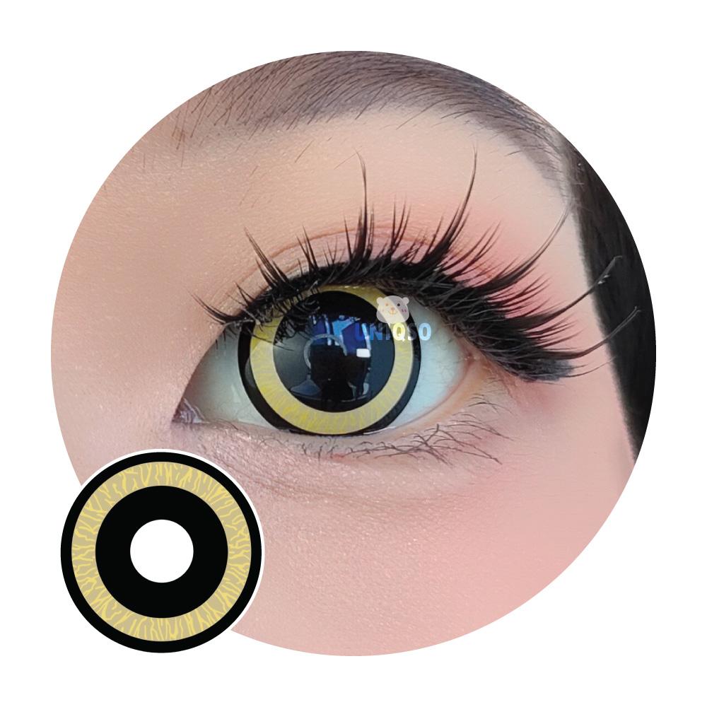Sweety Mini Nebulous Yellow (1 lens/pack)-Colored Contacts-UNIQSO UK