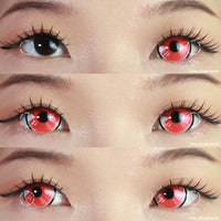 Sweety Mini Sclera Anime Red (1 lens/pack)-Mini Sclera Contacts-UNIQSO UK
