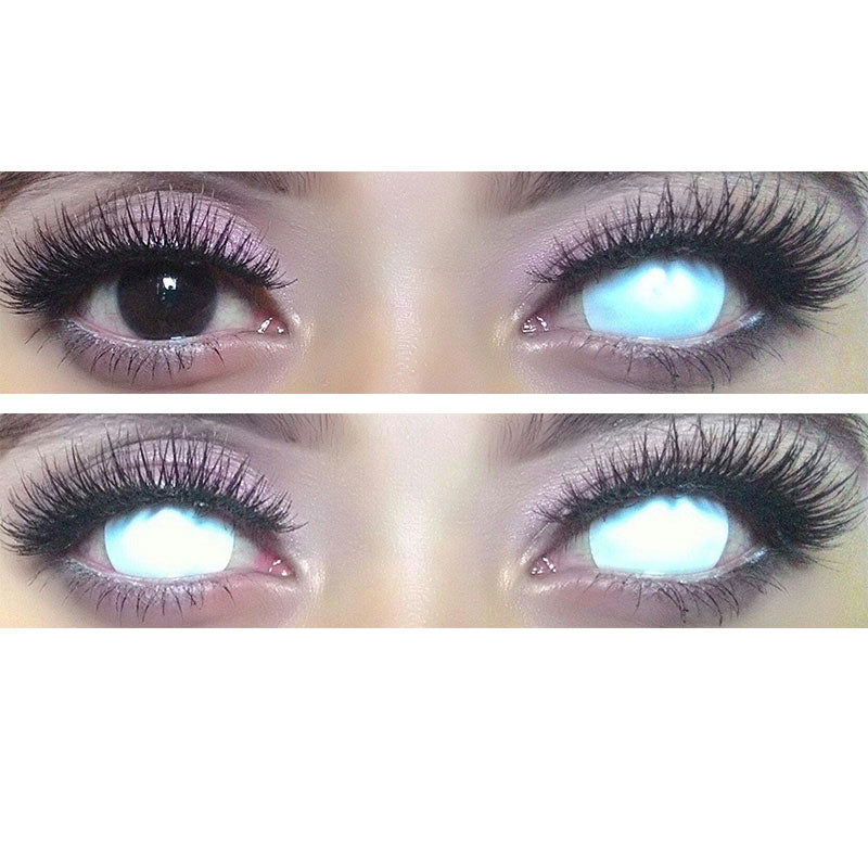 Sweety Mini Sclera Blind White (1 lens/pack)-Mini Sclera Contacts-UNIQSO UK