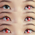 Sweety Mini Sclera Cloud Rim Red (1 lens/pack)-Mini Sclera Contacts-UNIQSO UK