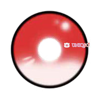 Sweety Mini Sclera Cloud Rim Red (1 lens/pack)-Mini Sclera Contacts-UNIQSO UK