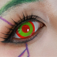 Sweety Mini Sclera Cyber Green (1 lens/pack)-Mini Sclera Contacts-UNIQSO