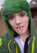 Sweety Mini Sclera Lens Green Goblin (1 lens/pack)-Mini Sclera Contacts-UNIQSO UK