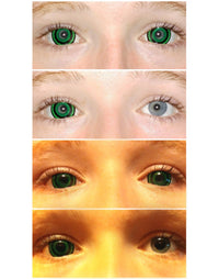 Sweety Mini Sclera Lens Green Goblin (1 lens/pack)-Mini Sclera Contacts-UNIQSO UK