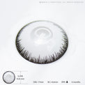 Sweety Mini Sclera Mystic White (1 lens/pack)-Mini Sclera Contacts-UNIQSO UK