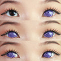 Sweety Mini Sclera Purple Rings (1 lens/pack)-Mini Sclera Contacts-UNIQSO UK