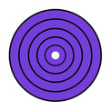 Sweety Mini Sclera Purple Rings (1 lens/pack)-Mini Sclera Contacts-UNIQSO UK