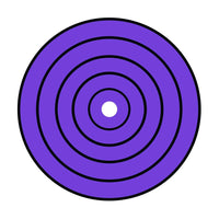 Sweety Mini Sclera Purple Rings (1 lens/pack)-Mini Sclera Contacts-UNIQSO UK