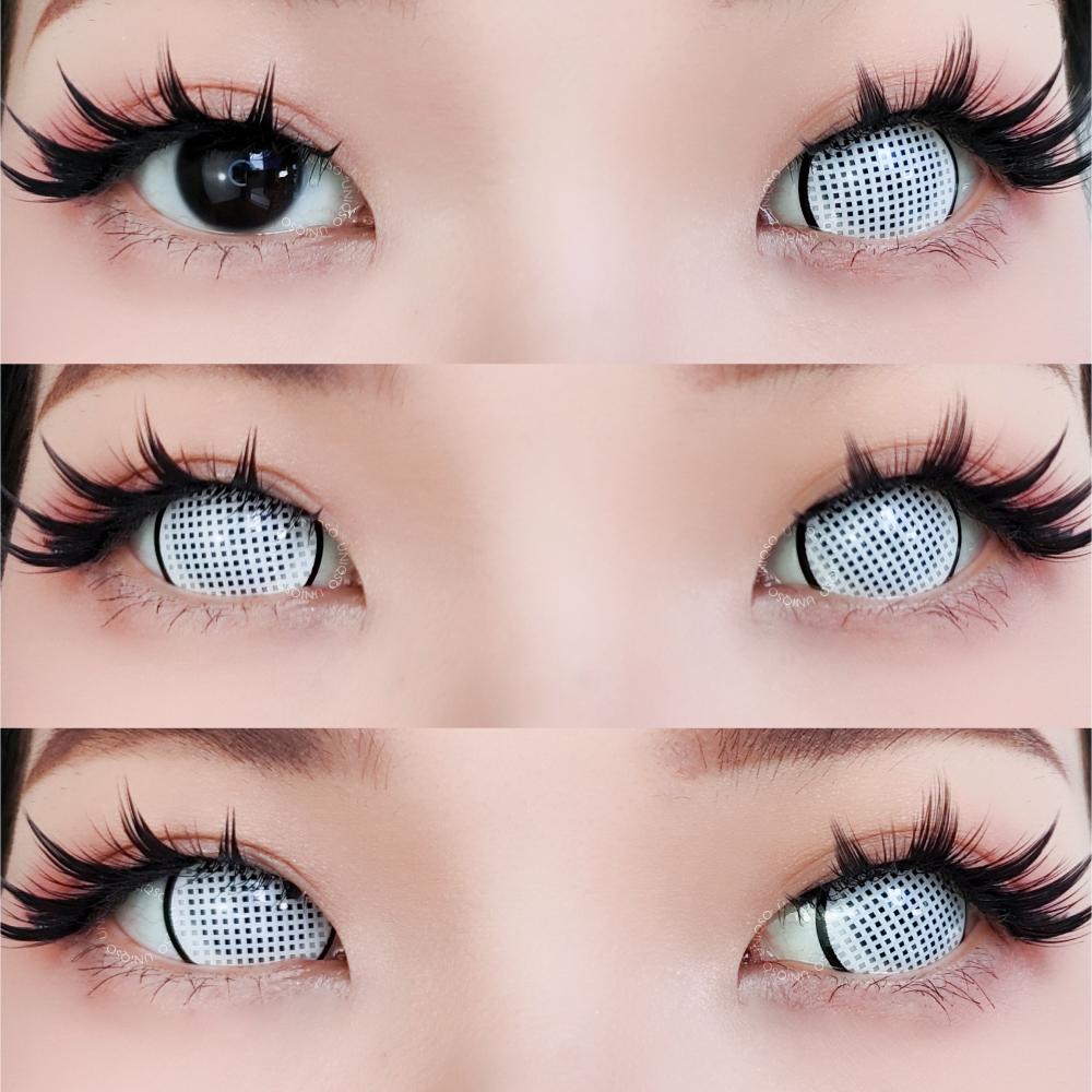 Sweety Mini Sclera White Mesh Rim (1 lens/pack)-Mini Sclera Contacts-UNIQSO UK