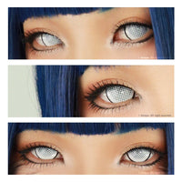 Sweety Mini Sclera White Mesh Rim (1 lens/pack)-Mini Sclera Contacts-UNIQSO UK