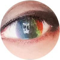 Sweety Multil Rainbow II (1 lens/pack)-Colored Contacts-UNIQSO UK