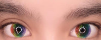 Sweety Multil Rainbow II (1 lens/pack)-Colored Contacts-UNIQSO UK